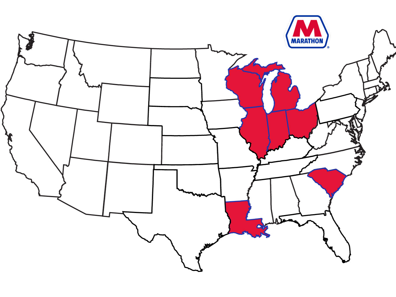 US Map - 15 states Real Estate locations